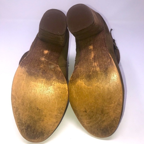 BP Women's Leather Booties – Brown Size: 7 - Picture 8 of 9